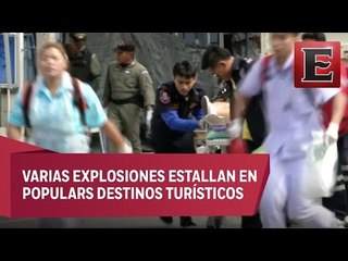 Cadena de explosiones en Tailandia deja cuatro muertos