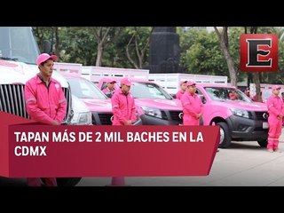 Video herunterladen: Más de 2 mil baches atendidos en la CDMX tras reporte de App