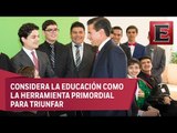 Peña Nieto enaltece la Reforma Educativa