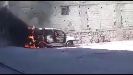 Hafif Ticari Aracın Kundaklandığı İddiası