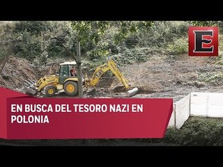 Inicia excavación en búsqueda del tesoro nazi en Polonia