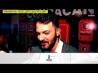 ¡Fernando del Solar se siente dichoso del 2017 que tuvo! | De Primera Mano
