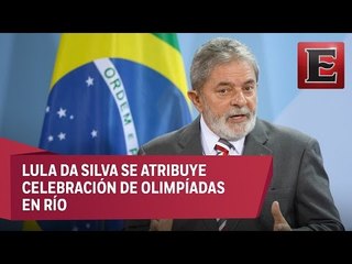 "No habría Olimpíadas sin mi": Lula da Silva