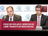 Coparmex pide a la Segob parar los bloqueos de la CNTE