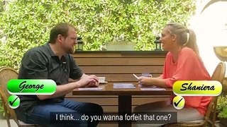 George and Shaniera battle it out with Urdu proverbs and sayings