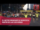 Habrá cortes viales en la CDMX por el Maratón