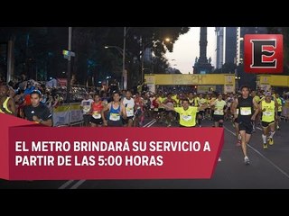Habrá cortes viales en la CDMX por el Maratón