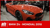 Mondial de l'Auto 2018 : la BMW Z4 fait peau neuve