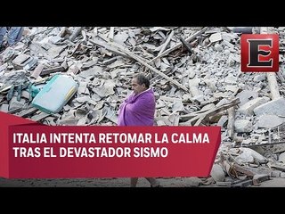 Así luce el centro de Italia después el temblor que dejó cientos de muertos