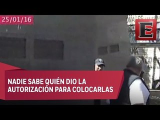 El misterio de las vallas metálicas en Segob