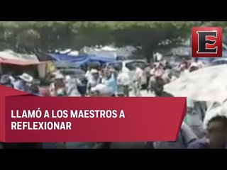 Nuño dice que es una tragedia que CNTE no inicie ciclo escolar