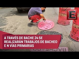 Tapan baches en la CDMX gracias a app móvil