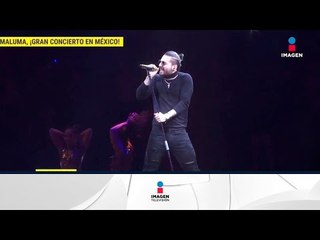 Download Video: ¡Maluma se presentó en la Arena Ciudad de México y cantó con Mariachi! | De Primera Mano