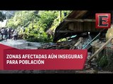 Tormenta Earl deja en Veracruz daños en viviendas y carreteras