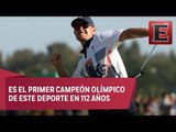 El británico Justin Rose es campeón olímpico de golf