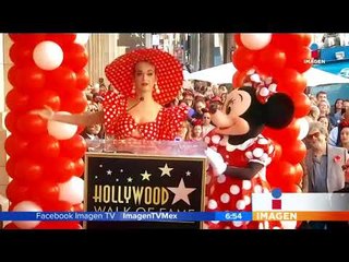 ¡Minnie Mouse recibe estrella en el paseo de Hollywood! | Noticias con Paco Zea