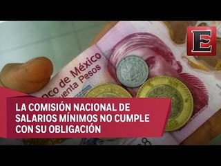 El salario minimo no es suficiente