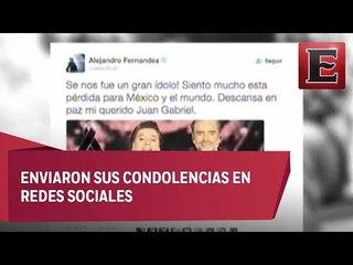 Celebridades lamentan la muerte de Juan Gabriel
