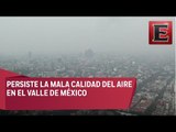 Mala calidad del aire en el Valle de México