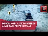Fuertes lluvias provocan caos en Aguascalientes