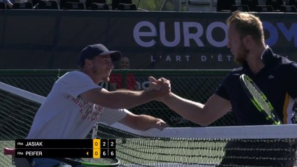 Day 2: Men's Singles: Jasiak (FRA) vs Peifer (FRA)