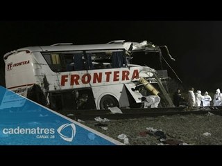VIDEO: Revelan imágenes de la tragedia del choque de autobús y un tren en NL