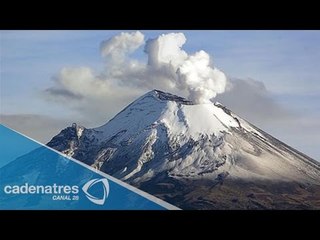 Nuevo domo en el cráter del Popocatépetl