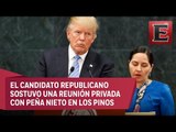 Fugaz visita de Donald Trump a la Ciudad de México