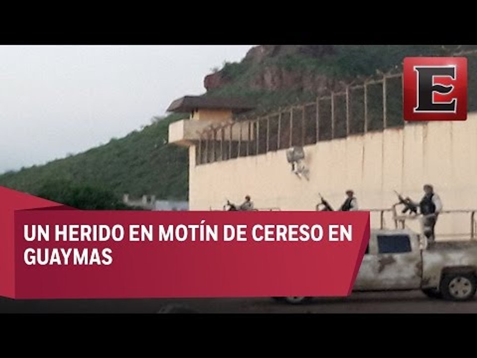 Motín en Cereso de Guaymas deja un herido