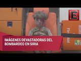 Niño sirio de cinco años sobrevive a lo único que conoce, la guerra