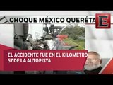 Choque en la autopista México - Querétaro