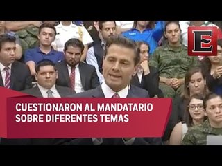 Jóvenes mexicanos se reúnen con EPN en Palacio Nacional