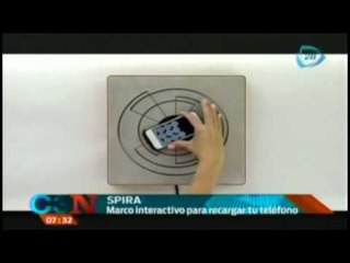 Marco interactivo para recargar tu teléfono