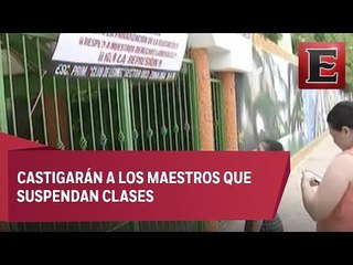 Padres de familia analizan acciones en contra de la CNTE en Chiapas