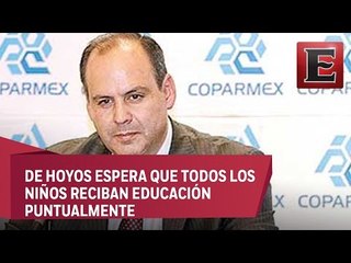 Coparmex pide garantizar el regreso a clases