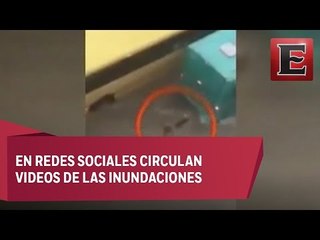 Descargar video: Emergencia en San Luis Potosí por fuertes lluvias