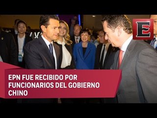 Peña Nieto llega a China para Cumbre del G20