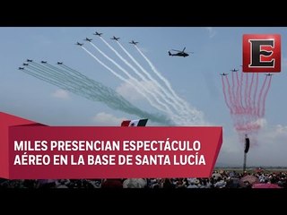 Fuerza Aérea Mexicana surca el cielo de Edomex