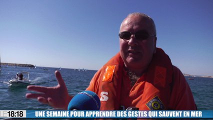 Une semaine pour apprendre des gestes qui sauvent en mer