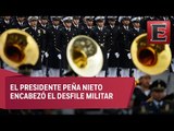 Concluye desfile militar por aniversario de la Independencia mexicana