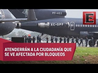 Policía Federal refuerza presencia en Oaxaca por la CNTE