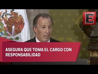 José Antonio Meade toma posesión como Secretario de Hacienda