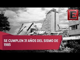 Se cumplen 31 años del terremoto de 1985