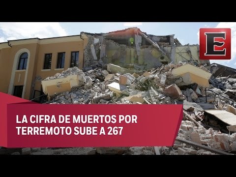Fuertes réplicas remecen la zona del sismo en Italia