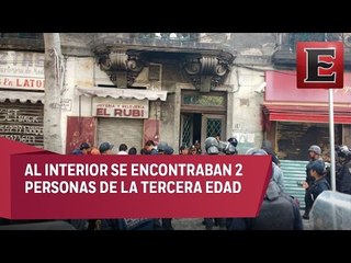 Desalojan edificio antiguo en Bucareli