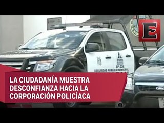 Patrullas de Atizapán circulan sin placas oficiales