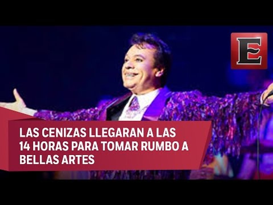 La ruta del cortejo funebre de Juan Gabriel