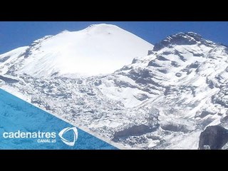 Otra vez nevadas impiden rescatar cuerpos en el Pico de Orizaba