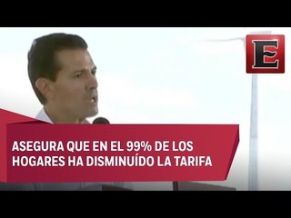 EPN destaca beneficios de reforma energética
