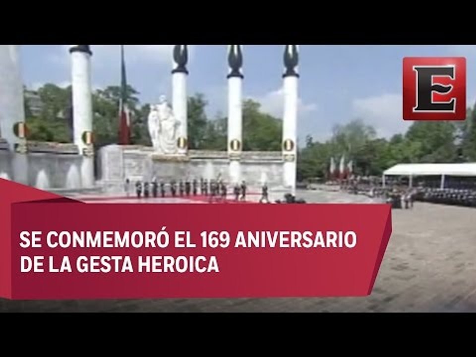 EPN rinde homenaje a Niños Héroes
